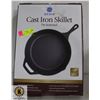 Image 1 : NEW 12.5" CAST IRON SKILLET (BENIR)