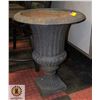 Image 1 : CAST IRON LARGE PLANTER 20" DIAMETER 24" TALL
