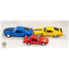 Image 1 : 3 X 1:18 SCALE DIECAST CARS