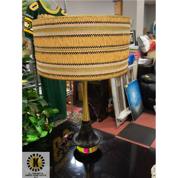 RETRO LAMP APPROX 27" TALL