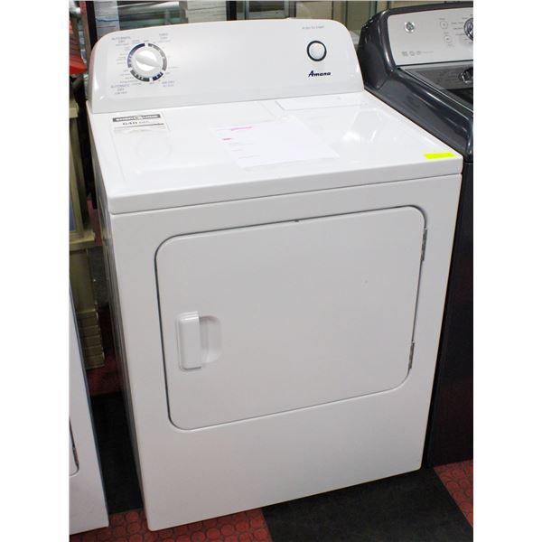 AMANA 29" DRYER 6.5 CU FT MODEL YNED46SSEW