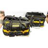 Image 1 : POLICE SEIZURE - 2 DEWALT TOOLS BAGS WITH TOOLS