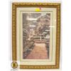 Image 1 : 33" X 24" ITALIAN GARDEN PRINT
