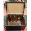 Image 1 : RECORD STORAGE BENCH 16X22X16 INCH