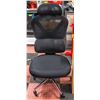 NEWLY BUILT BLACK ERGONOMIC OFFICE CHAIR WITH