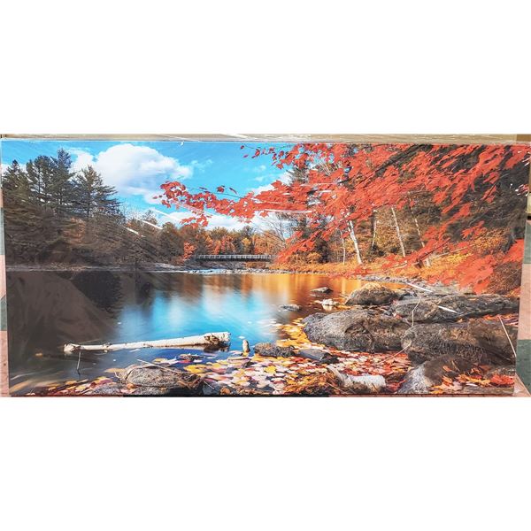 NEW LANDSCAPE WALL ART ON CANVAS 60  X 120 