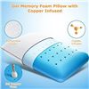 Image 2 : NEW MAXZZZ MEMORY FOAM STANDARD SIZE PILLOW