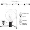 Image 2 : BRIGHTTOWN CLEAR G40 STRING LIGHT SET - 25FT  WITH