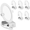 Image 1 : NEW REPACKED 6 PACK OF 6" RECESSED SLIM PANEL LED