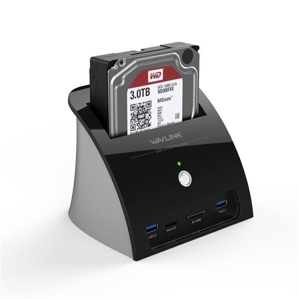 NEW REPACKED WAVLINK USB 3.0 TO SATA HARD DRIVE