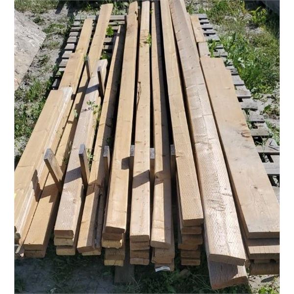 PALLET OFTREATED 2X4,2X8   416 FOOT LENGTH