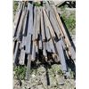 Image 1 : PALLET OF 2X4, 1X2 5-10FT LENGTH SOME NAILS
