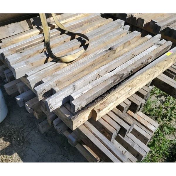 PALLET OF 2X4 4-5 FT LENGTHS NOT PROCESSED