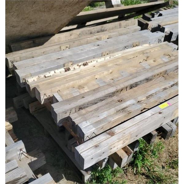 PALLET OF 2X4 4-5 FT LENGTHS NOT PROCESSED