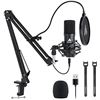 NEW REPACKED MAONO BLACK PODCASTING MICROPHONE KIT