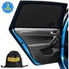 Image 1 : NEW REPACKED PEYOU 2 PACK OF BLACK CAR SUN SHADES