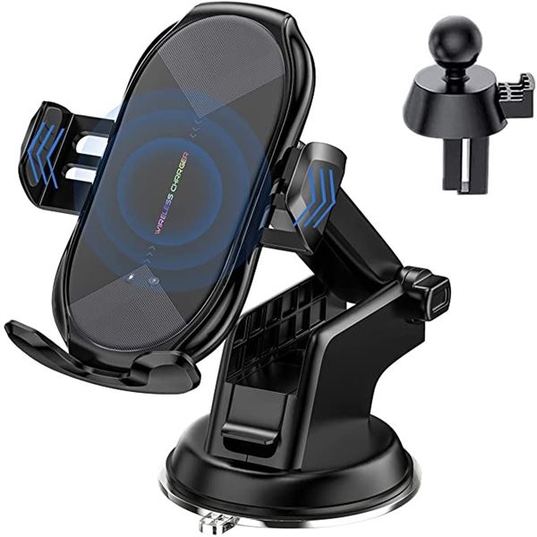 NEW REPACKED T6 SMART SENSOR WIRELESS CAR CHARGER