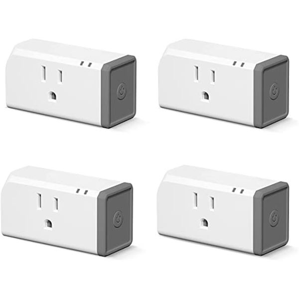 NEW REPACKED SONOFF S31 LITE SMART PLUGS, 4 PACK