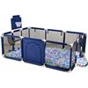 Image 1 : NEW KIDS BLUE LARGE PLAYPEN WITH SUPPORT RINGS
