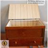 Image 1 : VINTAGE SEWER'S BOX WOOD