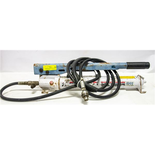 HYDRAULIC HAND PUMP POWER TEAM 10,000PSI