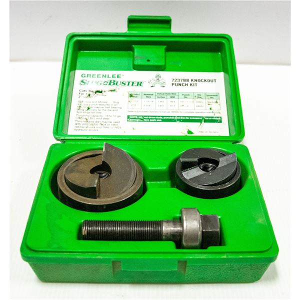 GREENLEE SLUG BUSTER 7237BB KNOCKOUT PUNCH SET