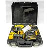 DEWALT DW972K2 12V DRILL SET IN HARD CASE