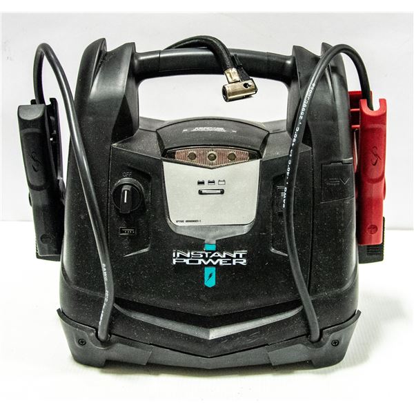 INSTANT POWER PACK WITH LIGHT AND COMPRESSOR