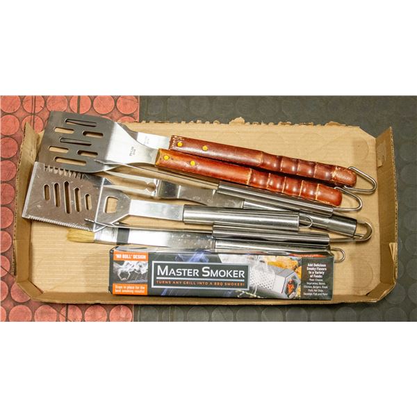 BBQ TOOLS AND NEW MASTER SMOKER