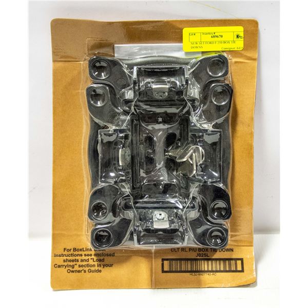 NEW SET FORD F-350 BOX TIE DOWNS