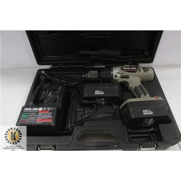 PORTER CABLE 19.2V CORDLESS DRILL