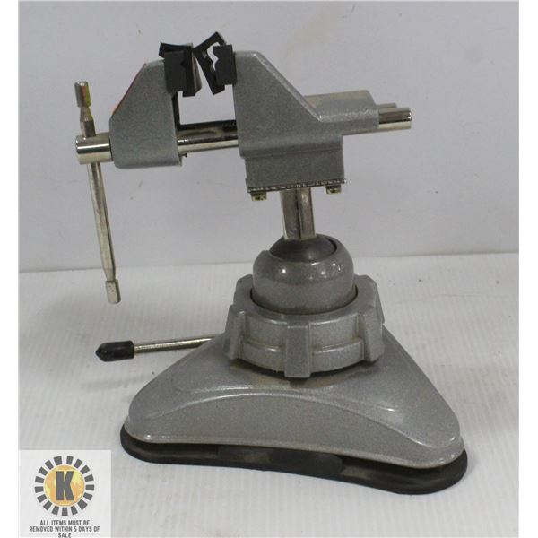 SWIVEL VISE ? ATTACHES TO SURFACE WITH SUCTION