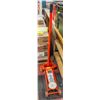 HYDRAULIC 2-1/4 TON FLOOR JACK. TESTED