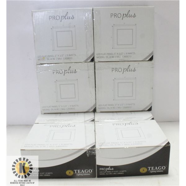 4 PACK LED FLAT PANEL 5 X 1 1 2 9 WATT LIGHTING 4-pack-led-flat-panel-5-x-1-1-2-9-watt-lighting