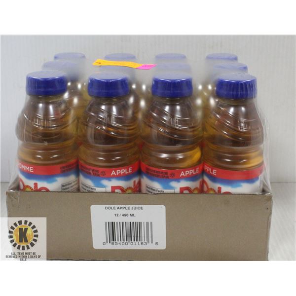 DOLE 100% APPLE JUICE FROM CONCENTRATE 450ML