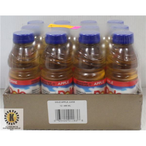 DOLE 100% APPLE JUICE FROM CONCENTRATE 450ML