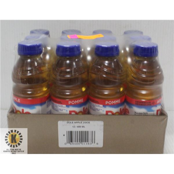 DOLE 100% APPLE JUICE FROM CONCENTRATE 450ML