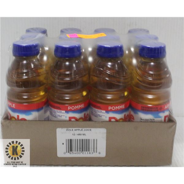 DOLE 100% APPLE JUICE FROM CONCENTRATE 450ML