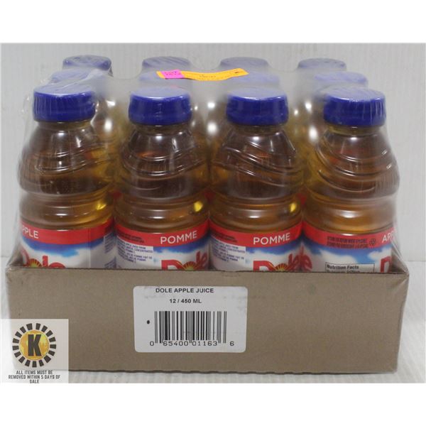 DOLE 100% APPLE JUICE FROM CONCENTRATE 450ML
