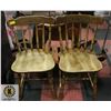 Image 1 : 2 VINTAGE TABLE CHAIRS