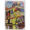 Image 1 : BART SIMPSON CANVAS WALL ART 24" X 35"