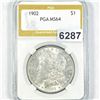 Image 1 : 1902 Morgan Silver Dollar PGA - MS64