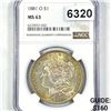 Image 1 : 1881-O Morgan Silver Dollar NGC - MS63