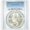 Image 1 : 1923 Silver Peace Dollar PCGS - MS62