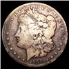 Image 1 : 1890-CC Morgan Silver Dollar NICELY CIRCULATED