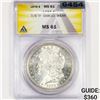 Image 1 : 1878 7/8TF Morgan Silver Dollar ANACS - MS61