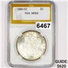 Image 1 : 1884-CC Morgan Silver Dollar PGA - MS64