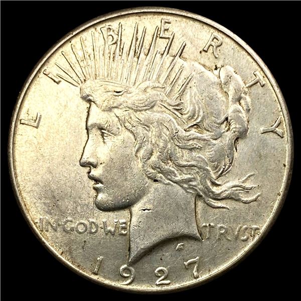 1927-S Silver Peace Dollar CLOSELY UNCIRCULATED
