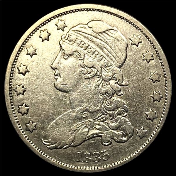 1835 Capped Bust Quarter LIGHTLY CIRCULATED