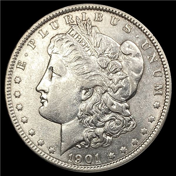 1901 Morgan Silver Dollar NEARLY UNCIRCULATED